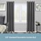 Kenney Mfg Kenney Mercer 3/4" Standard Decorative Window Curtain Rod, 66-120", Brushed Nickel KN80103NP - alternate 4